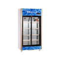 746L Vertical up Unit Schiebe-Multi-Door Display Kühlschrank